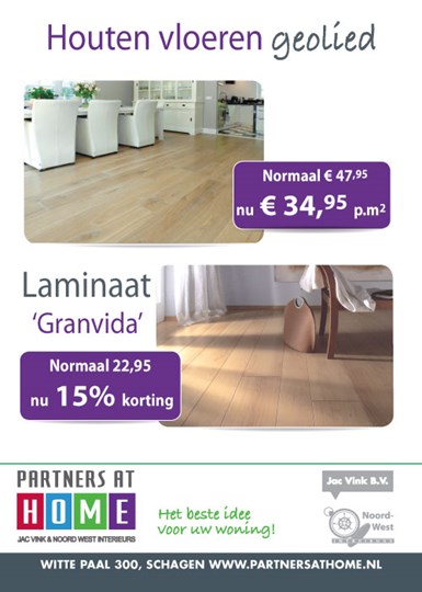 Partners at Home, Het beste idee voor uw woning!