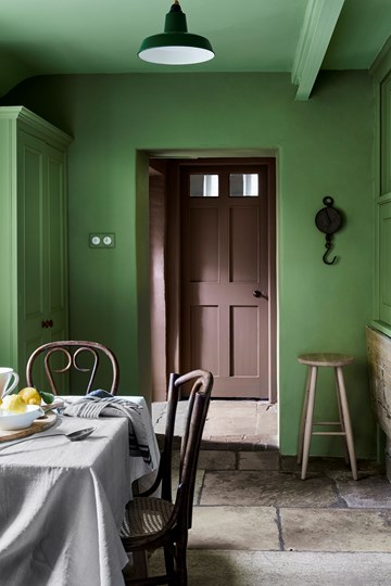 Little Greene (New Card) - 9 - Garden 86. Scullery 318. Pea Green 91